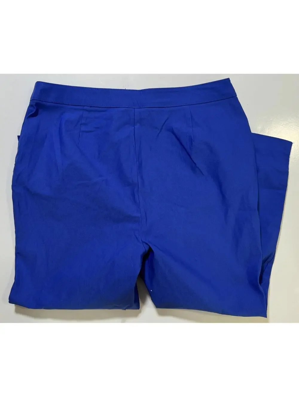 Rafaella Stretch Capri Pants Dazzling Blue Womens  Size 16 NEW!! NWT!! - Picture 8 of 9